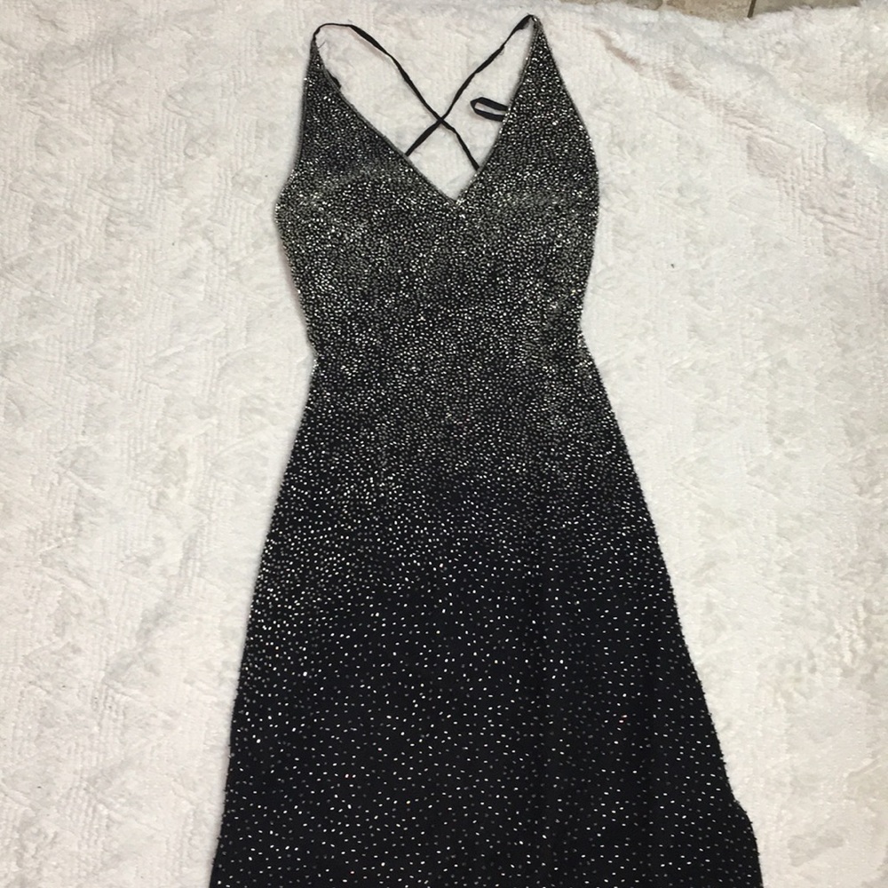 Beaded scala prom dress 👗